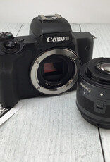 CANON Canon EOS M50 Mark II Camera w/ 15-45mm Used Good