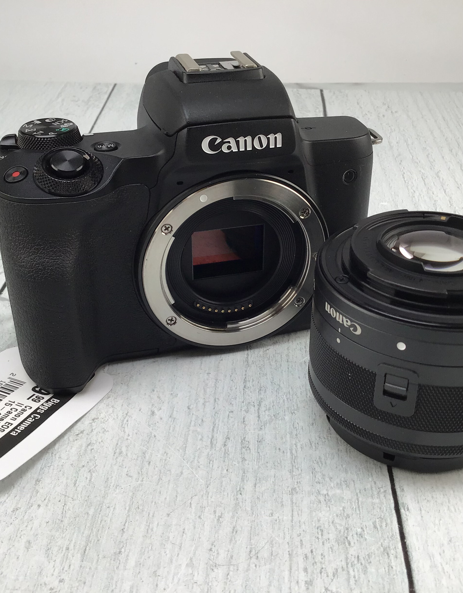 CANON Canon EOS M50 Mark II Camera w/ 15-45mm Used Good