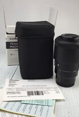 SIGMA Sigma Art 70mm f2.8 DG Lens for Sony in Box Used Good