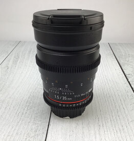 ROKINON Rokinon 35mm T1.5 Cinema Lens for Nikon F Mount Used Good