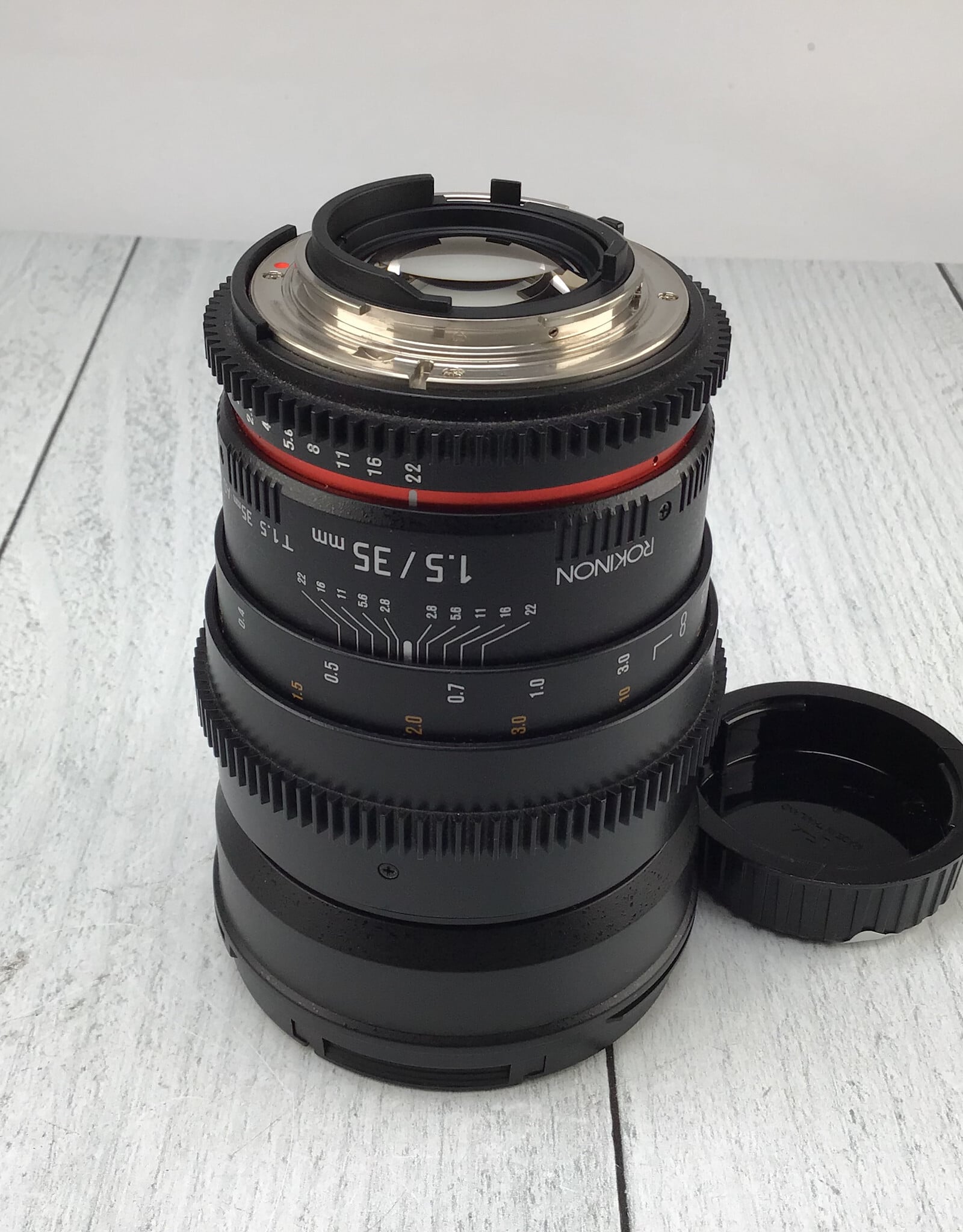 ROKINON Rokinon 35mm T1.5 Cinema Lens for Nikon F Mount Used Good