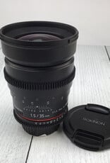 ROKINON Rokinon 35mm T1.5 Cinema Lens for Nikon F Mount Used Good