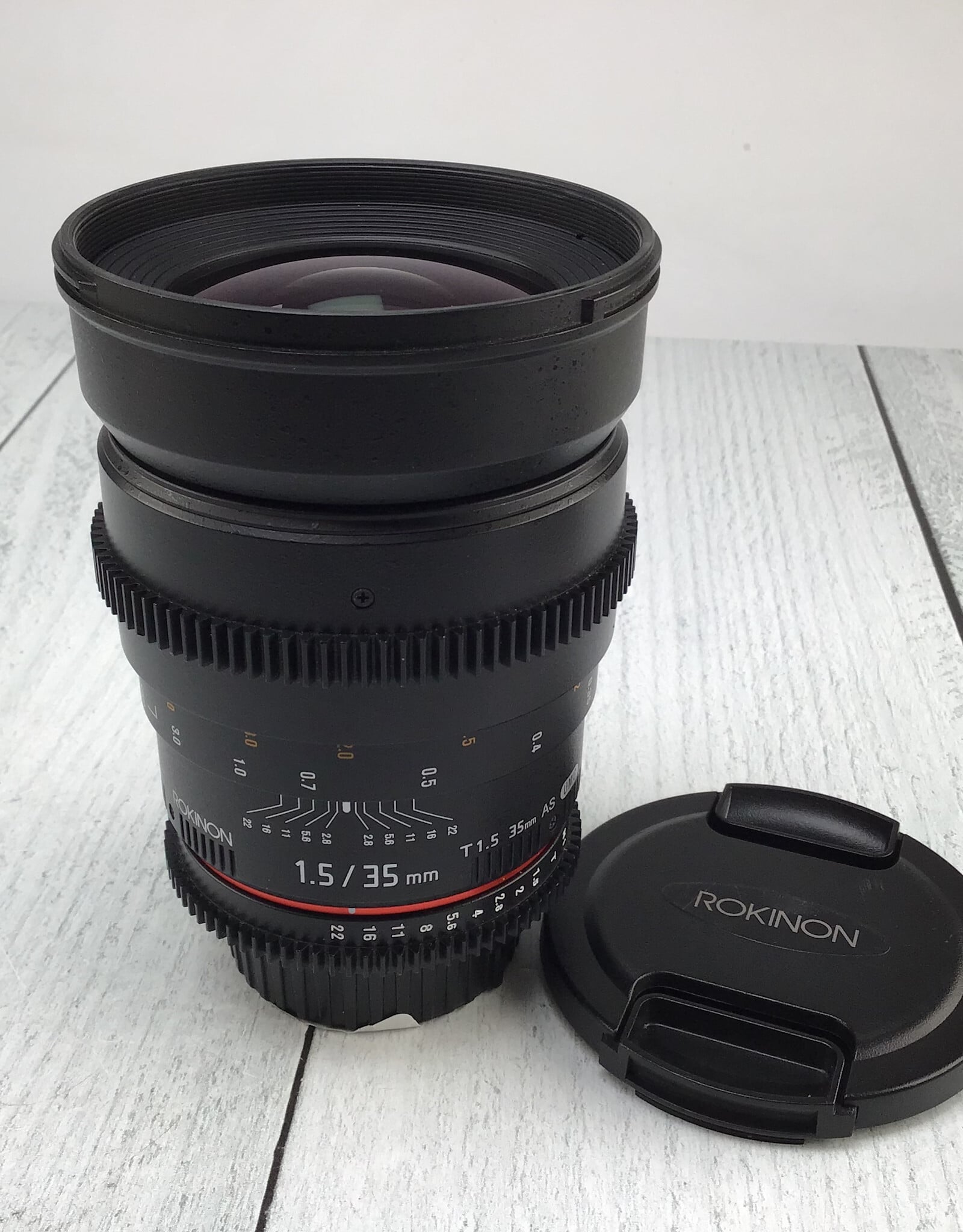 ROKINON Rokinon 35mm T1.5 Cinema Lens for Nikon F Mount Used Good