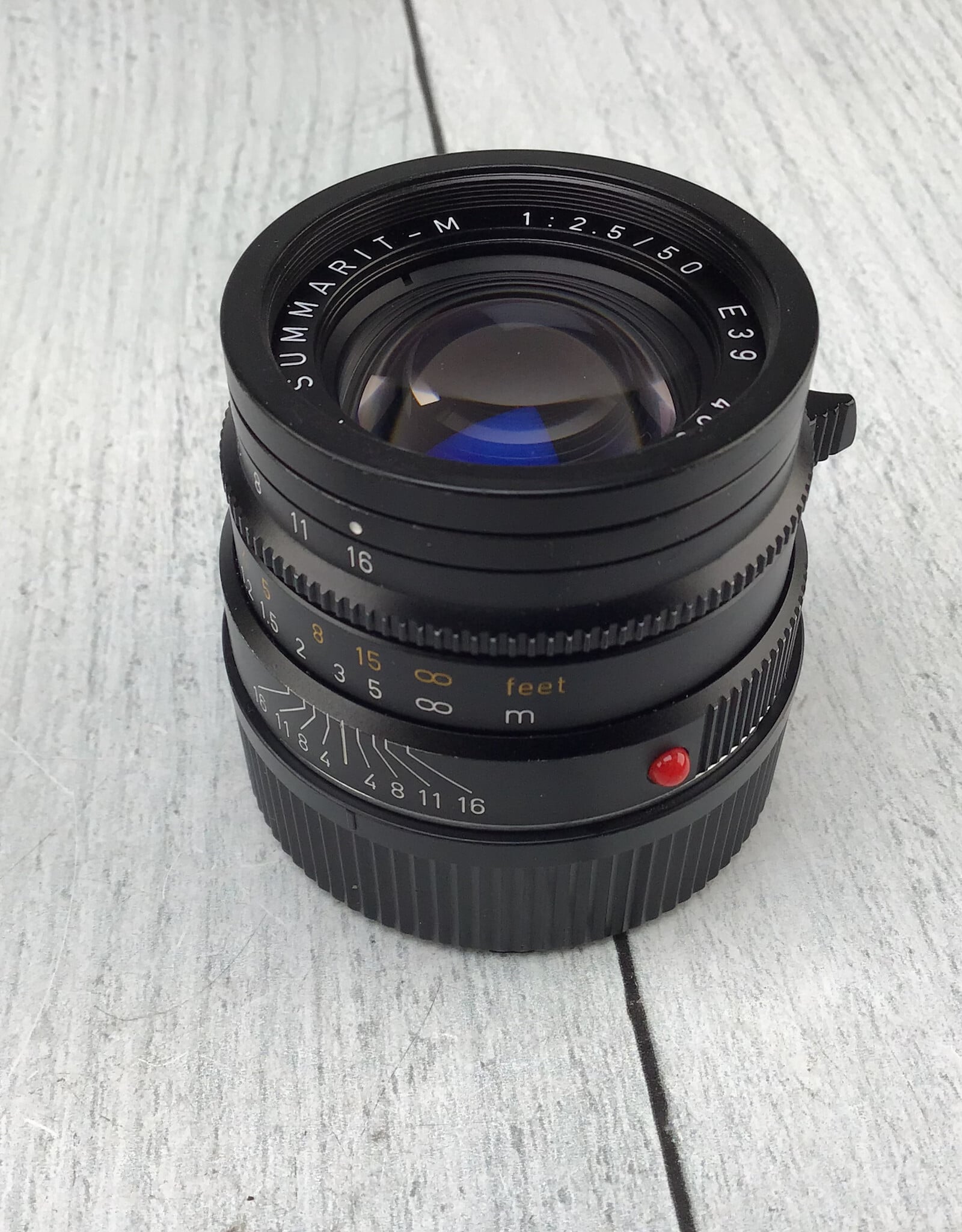 Leica Leica Summarit-M 50mm f2.5 Lens Used Good