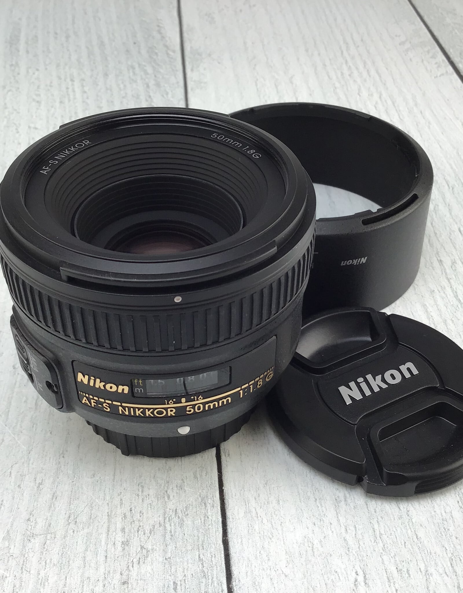 NIKON Nikon AF-S Nikkor 50mm f1.8 G Lens Used Good