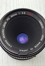 CANON Canon FD 50mm f3.5 Macro Lens SSC Used Good