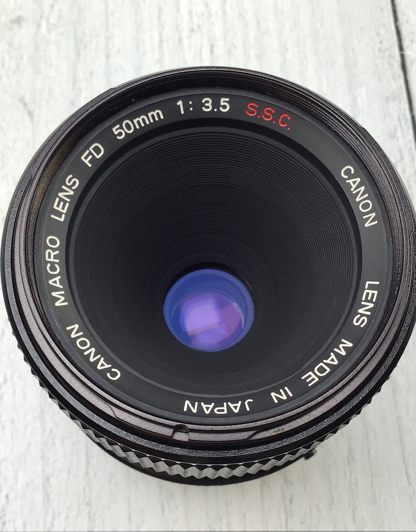 CANON Canon FD 50mm f3.5 Macro Lens SSC Used Good