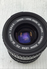 CANON Canon FD 35-70mm f3.5-4.5 Lens Used Fair