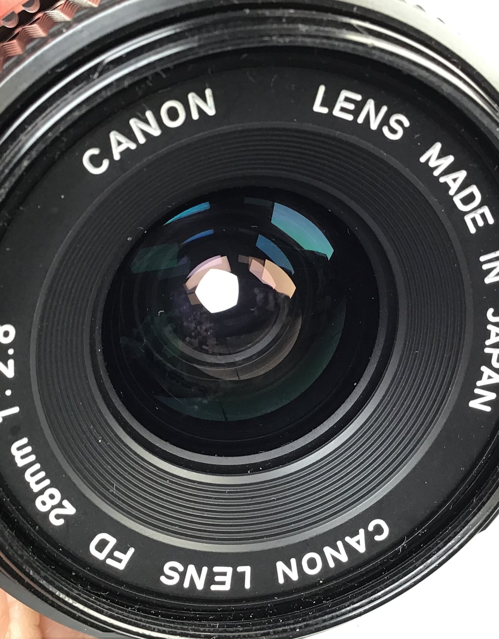 CANON Canon FD 28mm f2.8 Lens Used Good