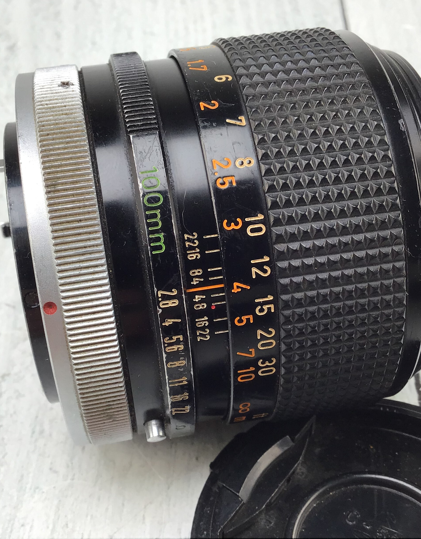 CANON Canon FD 100mm f2.8 SSC Lens Used Fair