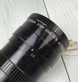 CANON Canon TV-16 25-100mm f1.8 Lens Used Good