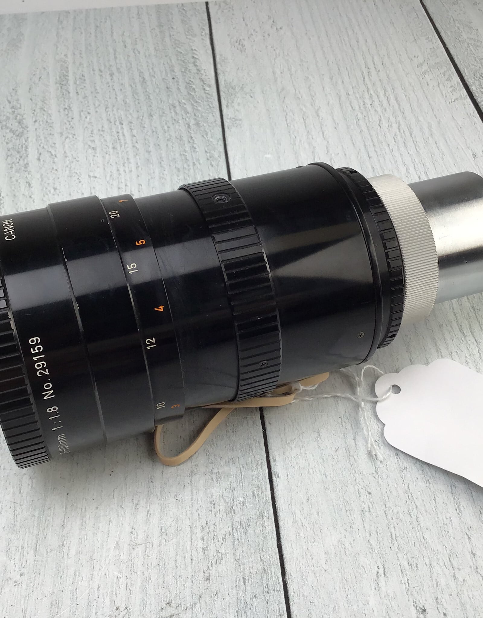 CANON Canon TV-16 25-100mm f1.8 Lens Used Good