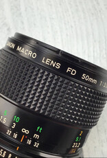 CANON Canon FD 50mm f3.5 Macro lens Used Good