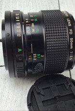 CANON Canon FD 50mm f3.5 Macro lens Used Good