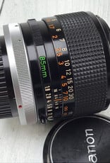 CANON Canon FD 85mm f.8 SSC Lens Used Good