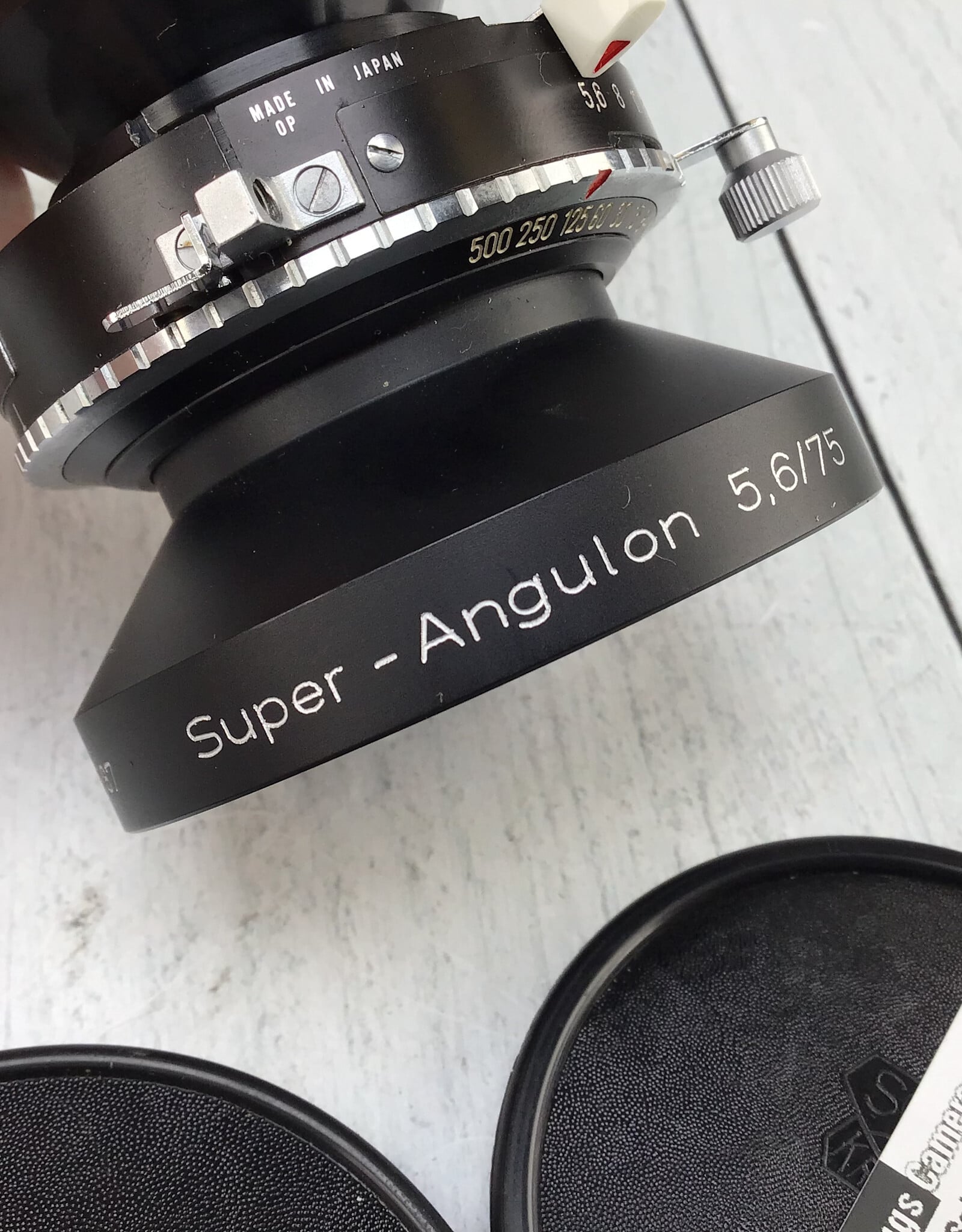 Schneider Schneider Super Angulon 75mm f5.6 Lens Used Good