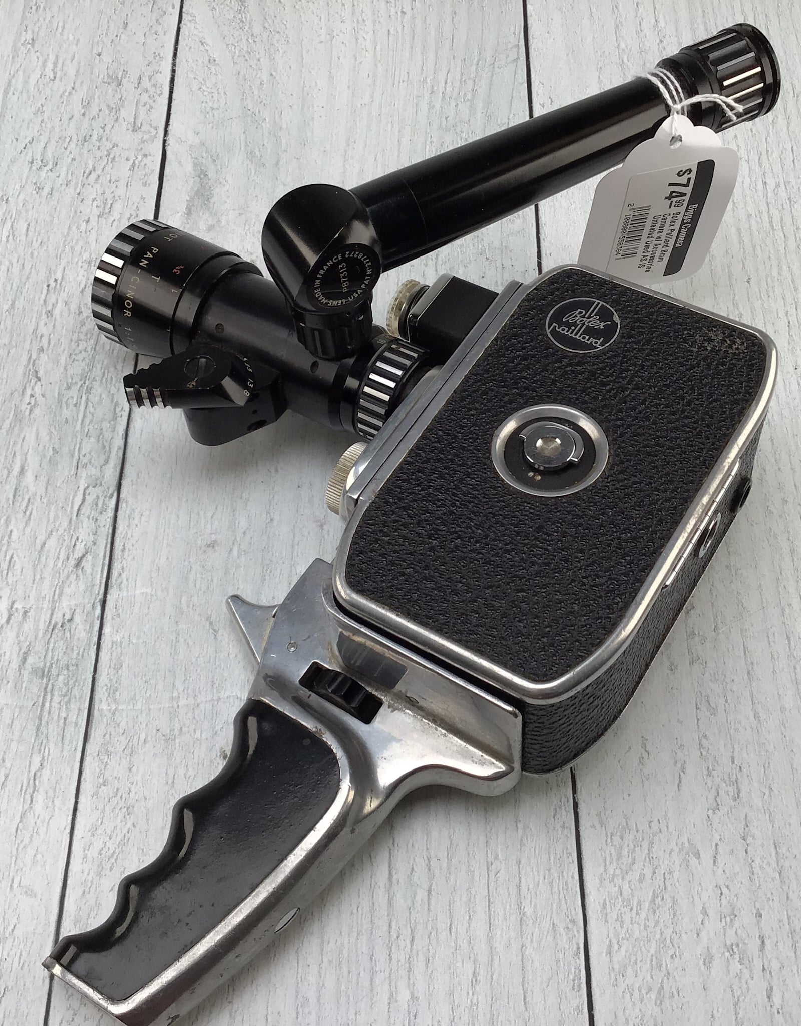 Bolex Bolex Paillard 8mm Camera w/ Accessories Untested Used AS IS