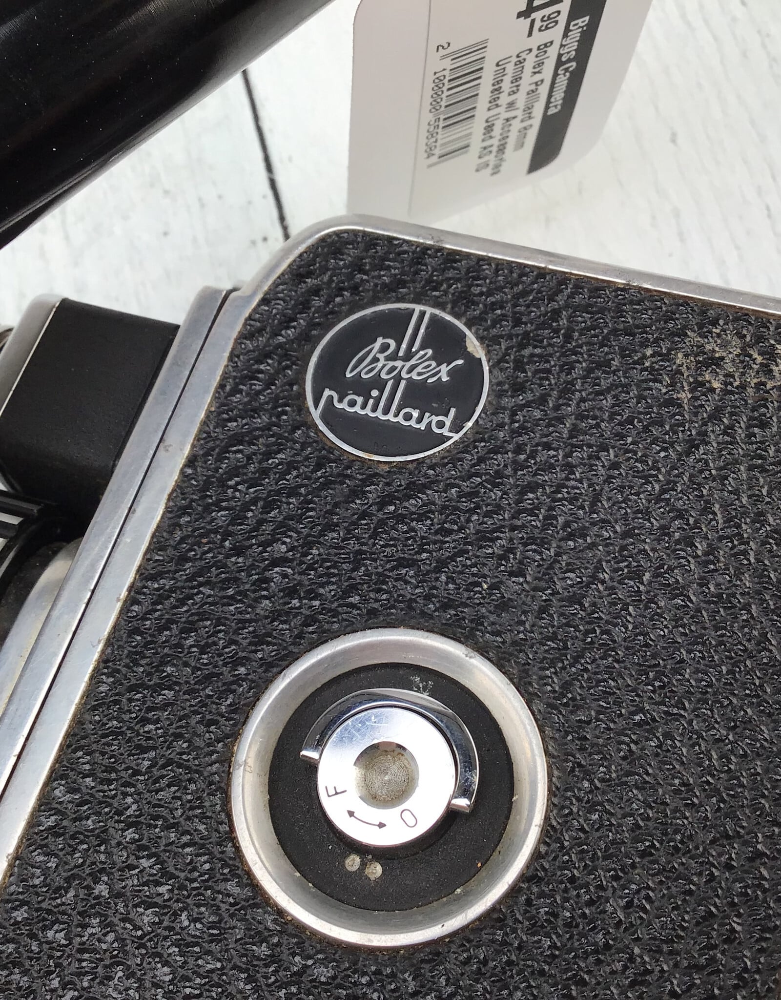 Bolex Bolex Paillard 8mm Camera w/ Accessories Untested Used AS IS