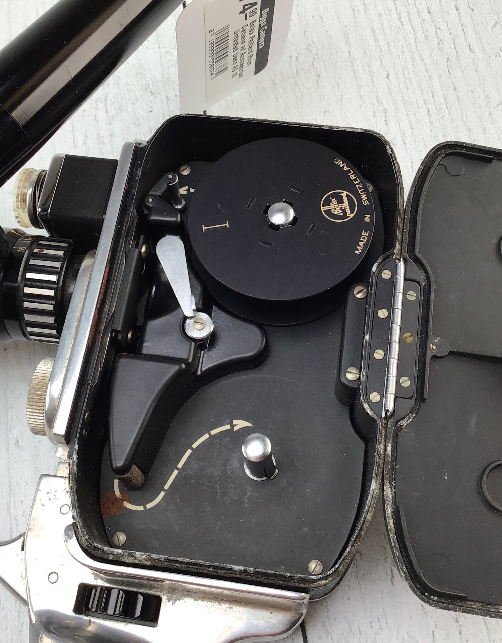 Bolex Bolex Paillard 8mm Camera w/ Accessories Untested Used AS IS
