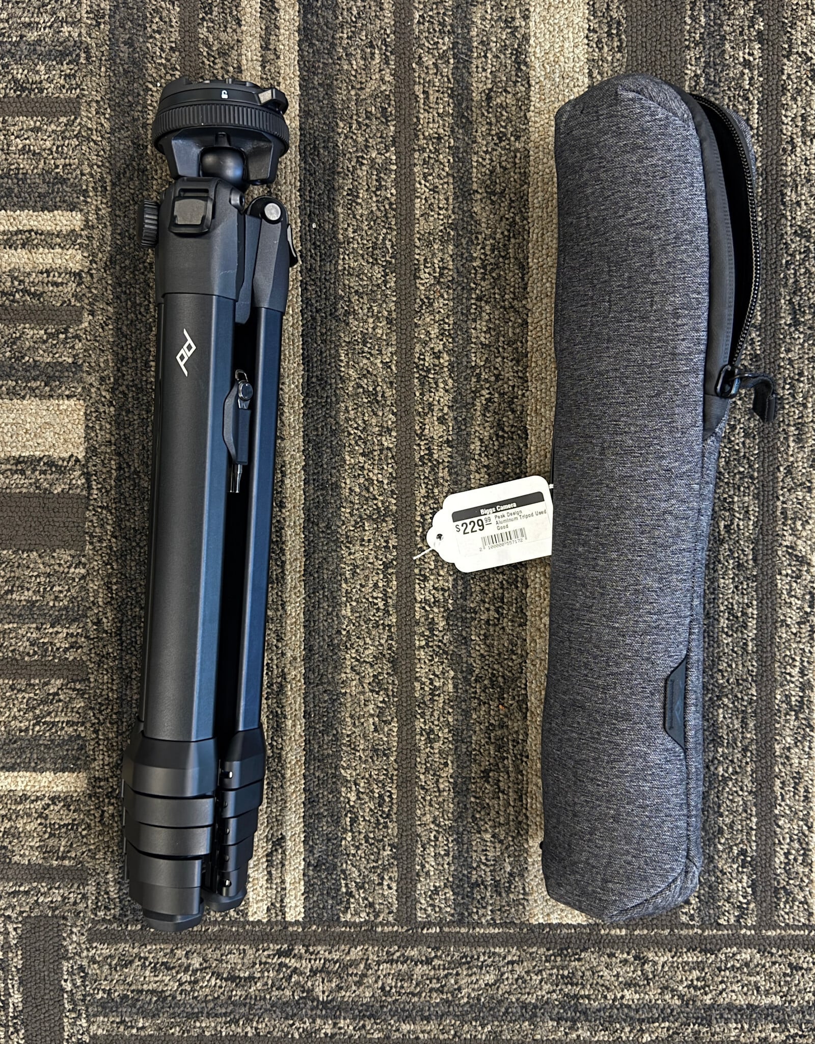 Peak Design Aluminum Tripod Used Good