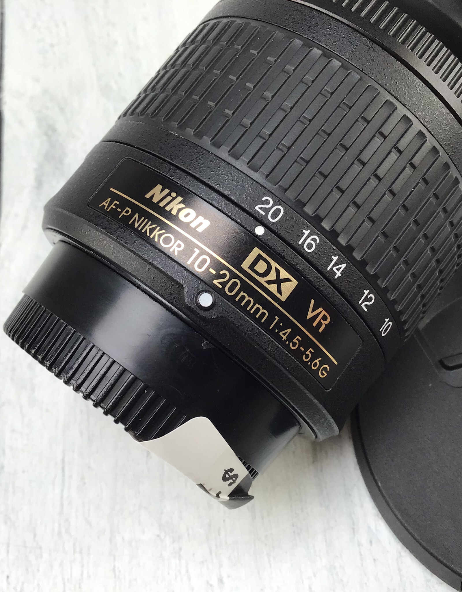 NIKON Nikon DX AF-P Nikkor 10-20mm f4.5-5.6G VR Lens Used Good