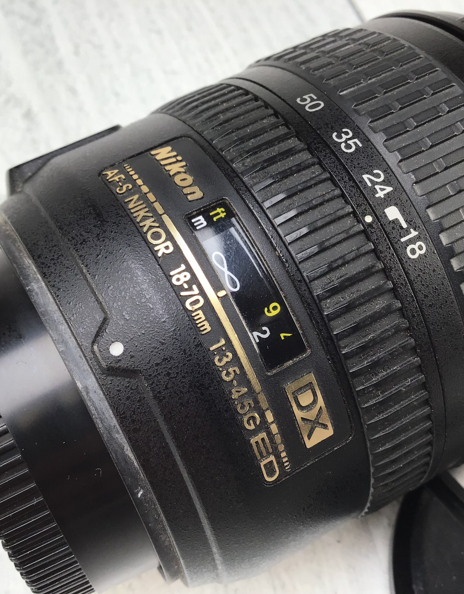 NIKON Nikon AF-S 18-70mm F3.5-5.6 G Lens Used Fair