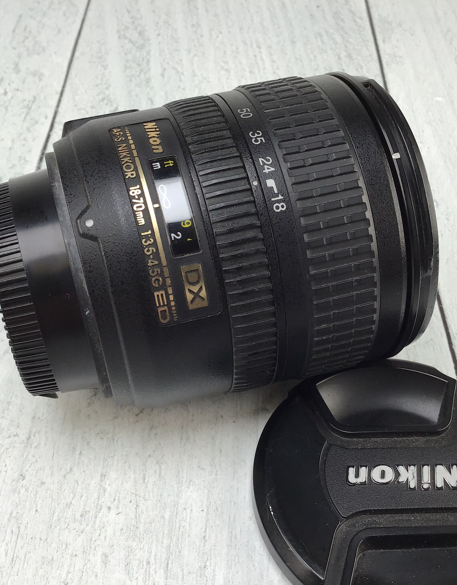 NIKON Nikon AF-S 18-70mm F3.5-5.6 G Lens Used Fair