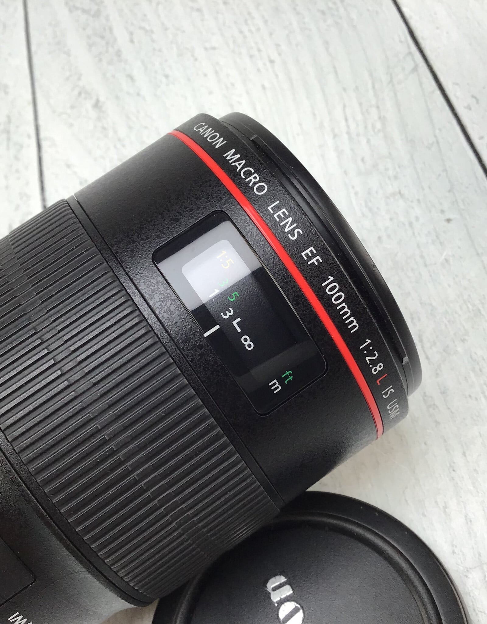 CANON Canon EF 100mm f2.8L Macro IS Lens Used Good