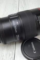 CANON Canon EF 100mm f2.8L Macro IS Lens Used Good