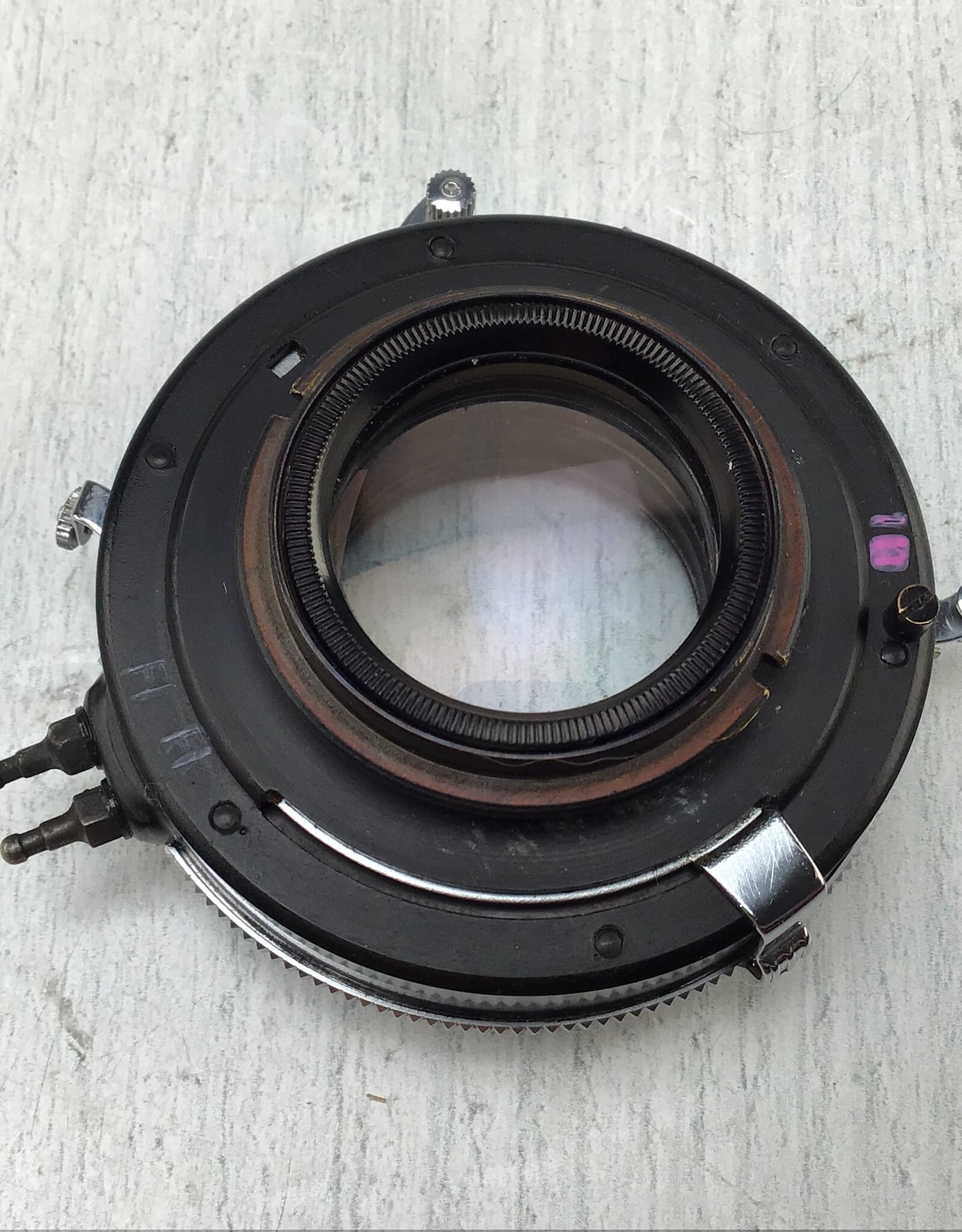 graflex Graflex Optar 135mm f4.7 Lens Slow Speeds Off Used BGN
