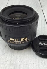NIKON Nikon AF-S Nikkor 35mm f1.8 G DX Lens Used Good