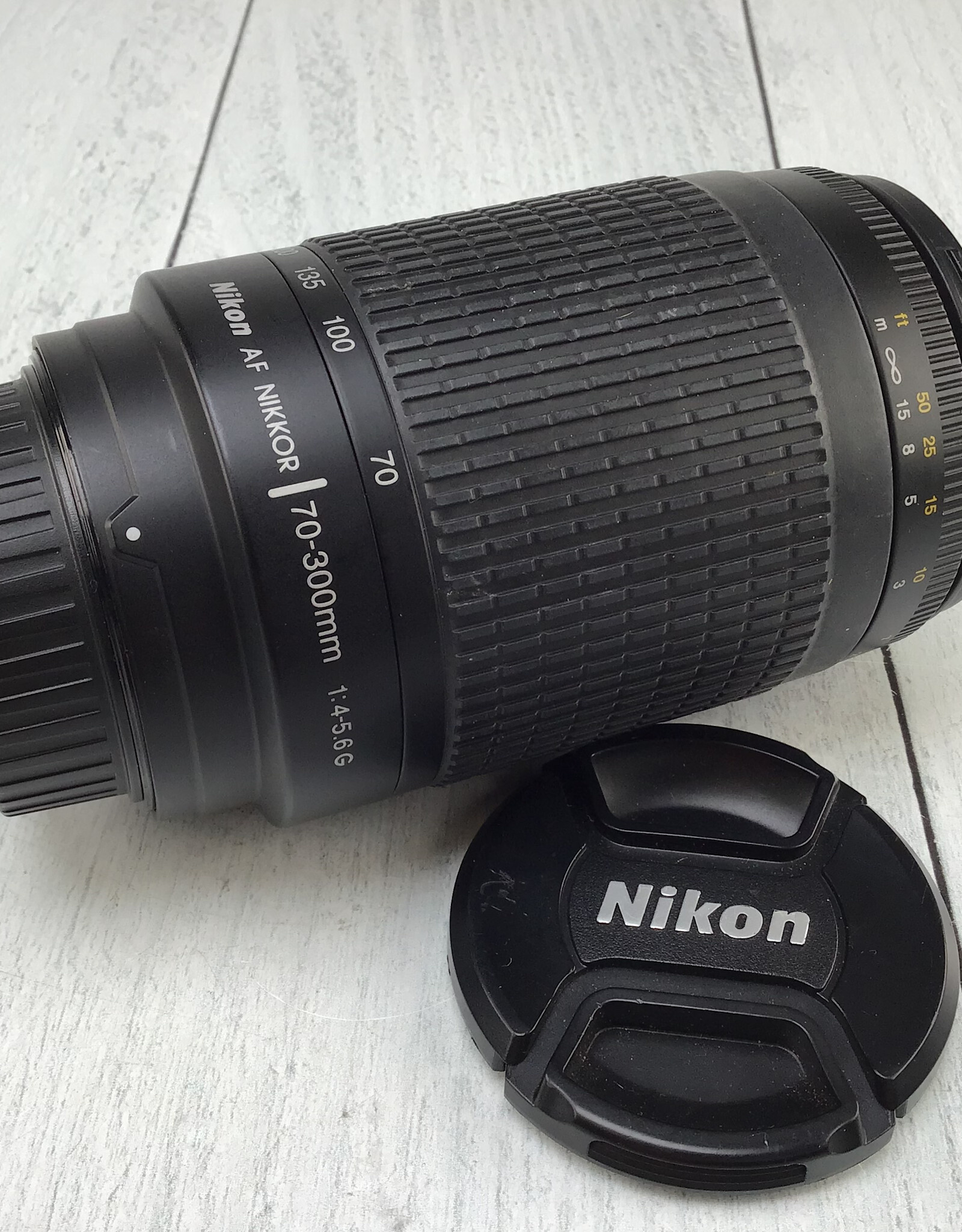 NIKON Nikon AF Nikkor 70-300mm f4-5.6G Lens Used Good