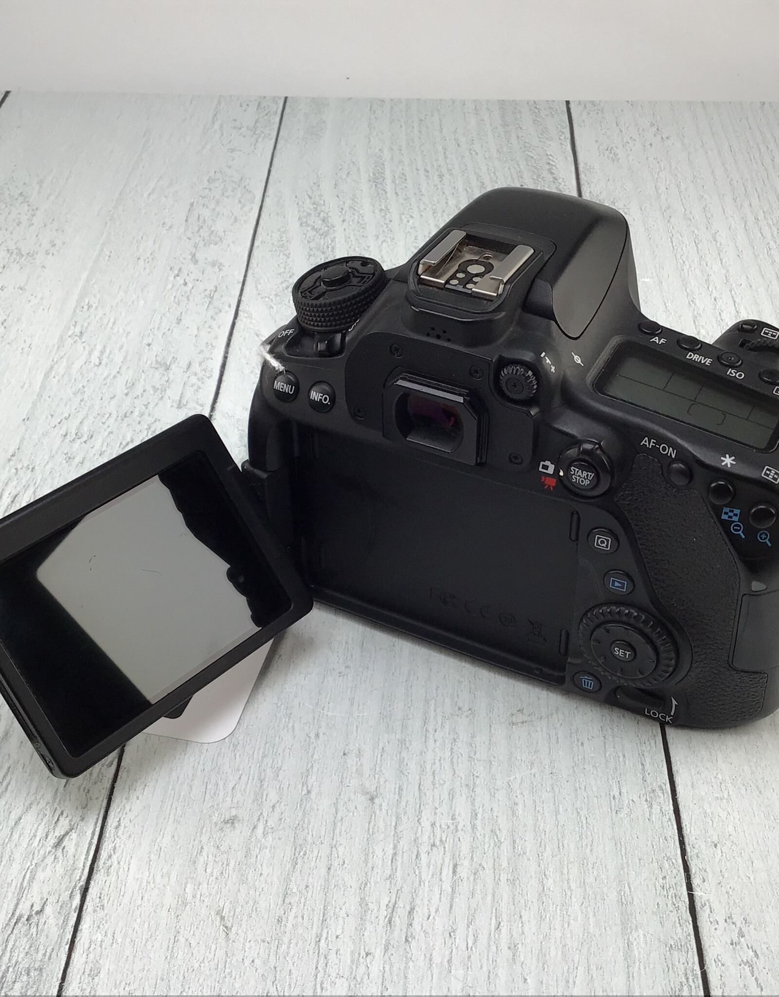 CANON Canon EOS 80D Camera No Command Dial Top Used BGN