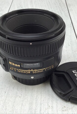NIKON Nikon AF-S Nikkor 50mm f1.8 G Lens Used Good