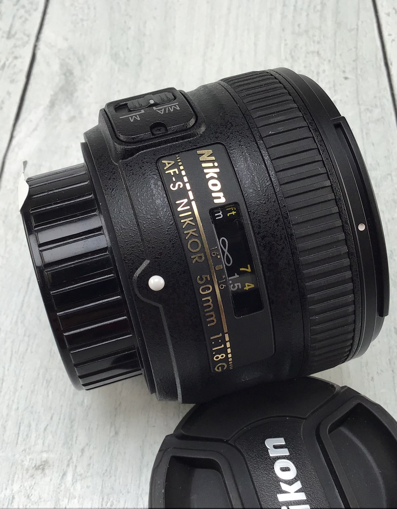 NIKON Nikon AF-S Nikkor 50mm f1.8 G Lens Used Good