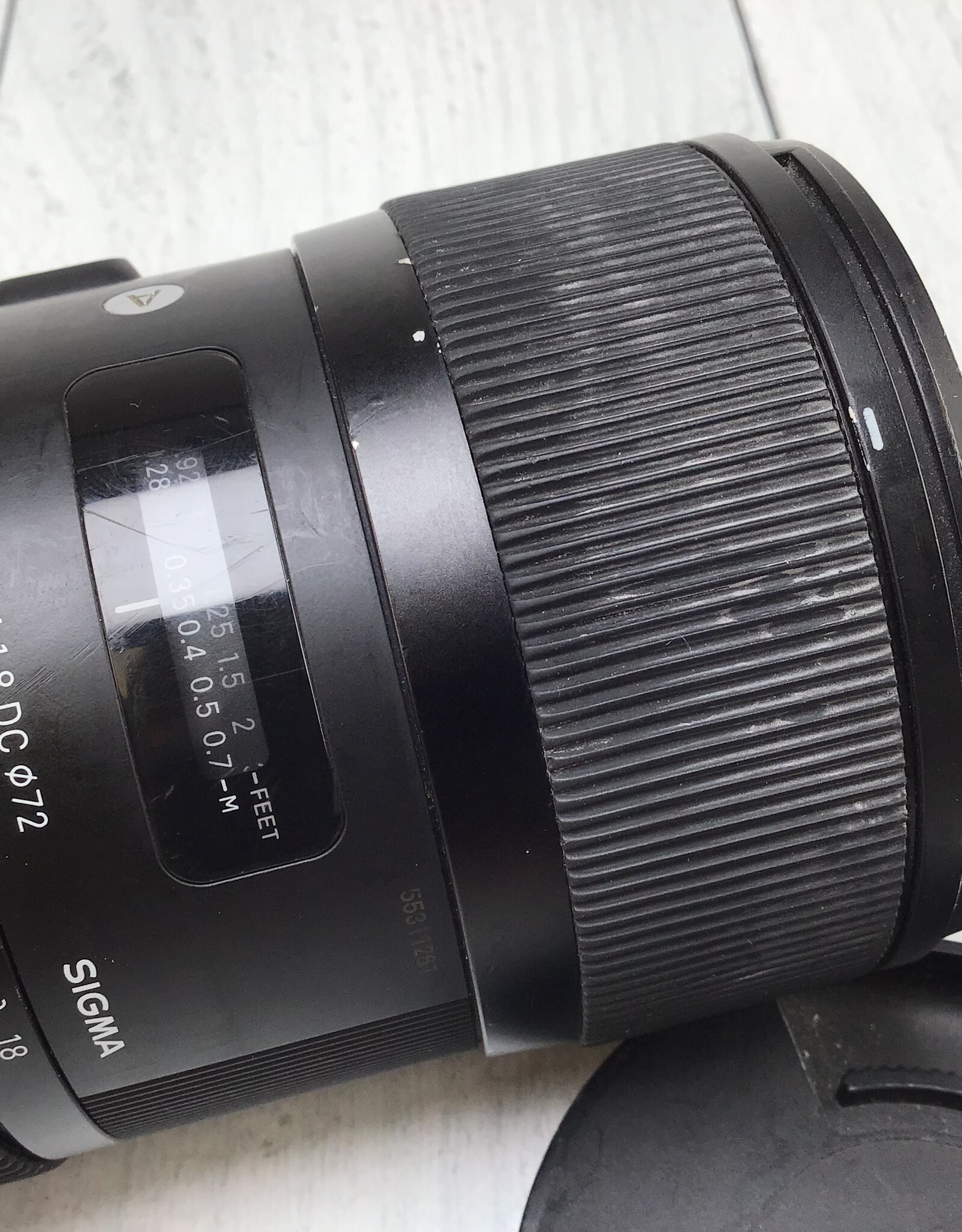 SIGMA Sigma Art 18-35mm f1.8 DC Lens for Canon EF Used BGN