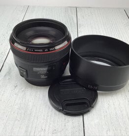 CANON Canon EF 50mm f1.2 L Lens Used Good