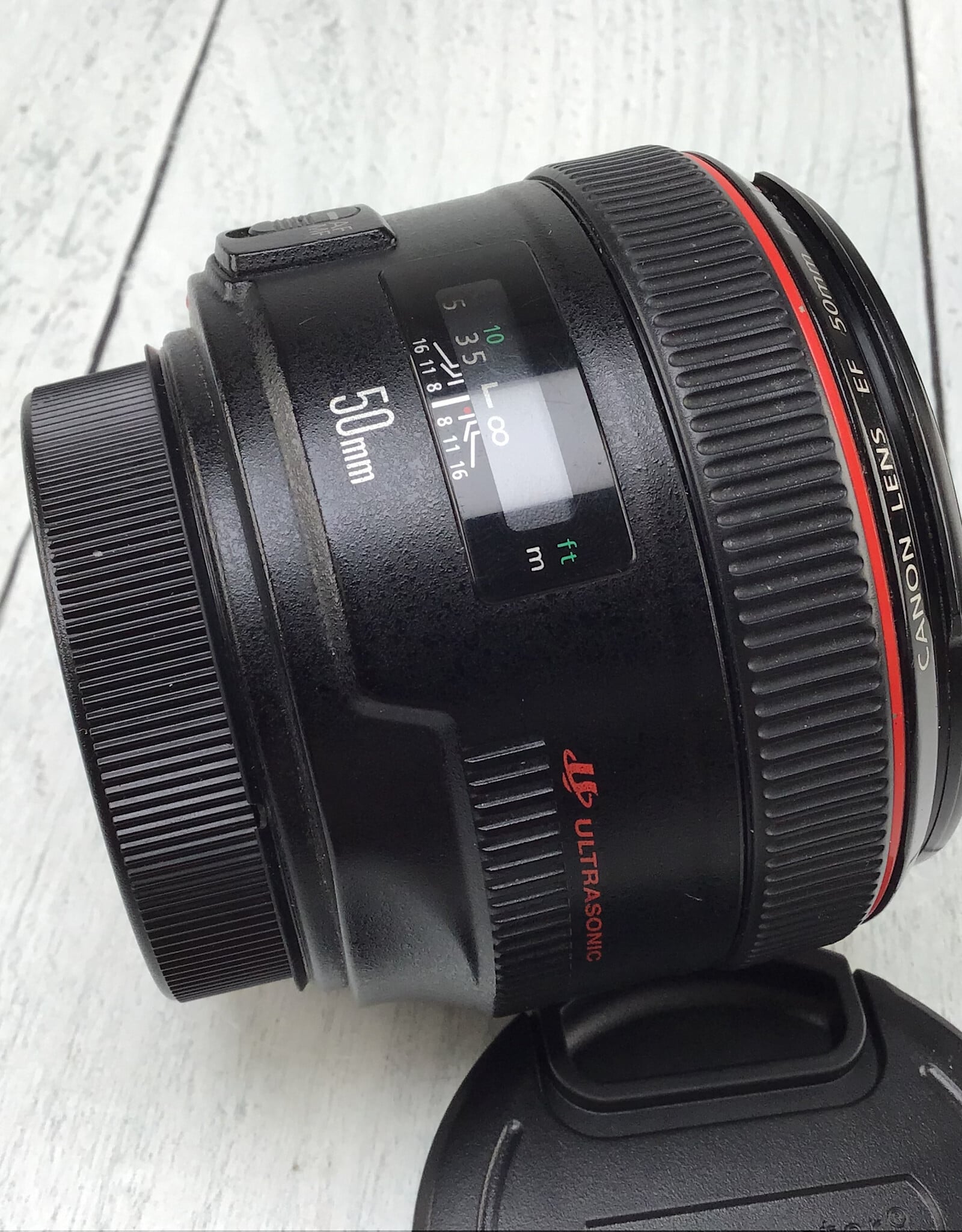 CANON Canon EF 50mm f1.2 L Lens Used Good