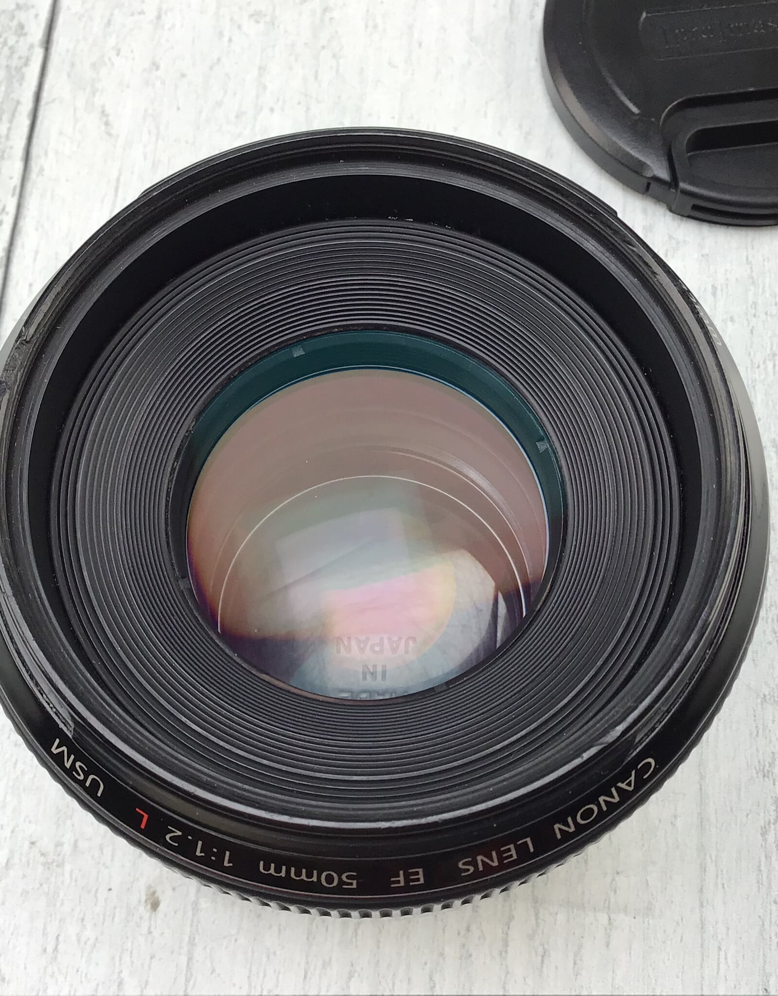 CANON Canon EF 50mm f1.2 L Lens Used Good