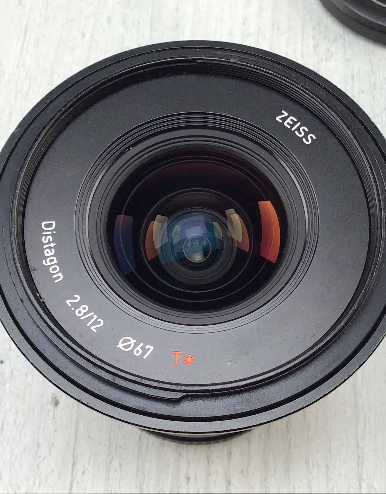 ZEISS Zeiss Distagon Touit 12mm f2.8 Lens for Sony E Used Fair