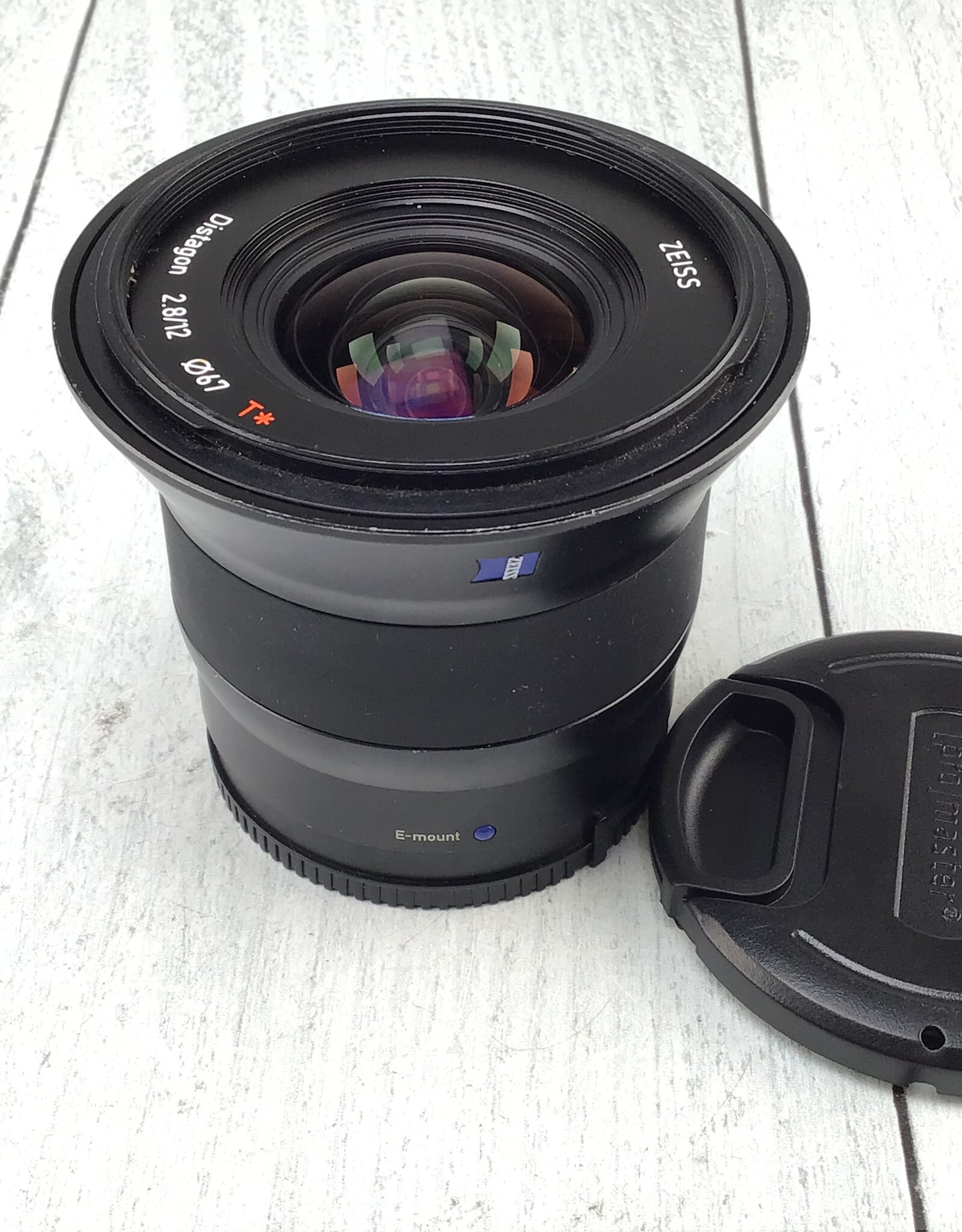 ZEISS Zeiss Distagon Touit 12mm f2.8 Lens for Sony E Used Fair