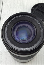 CANON Canon EF-M 55-200mm f4.5-6.3 IS STM Lens Used Good