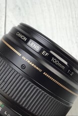 CANON Canon EF 100mm f2 USM Lens Used Good