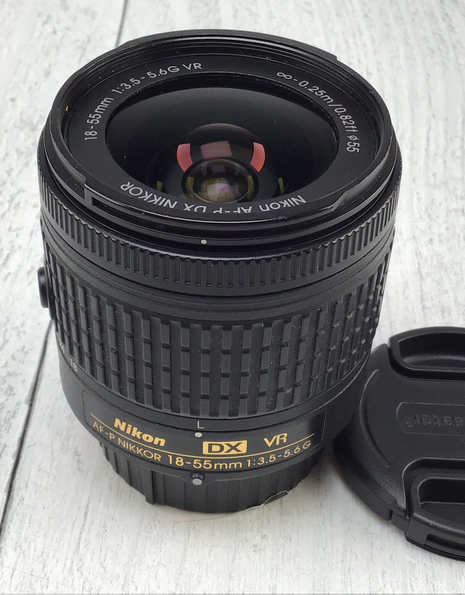 NIKON Nikon AF-P 18-55mm f3.5-5.6 G VR Lens Used Good