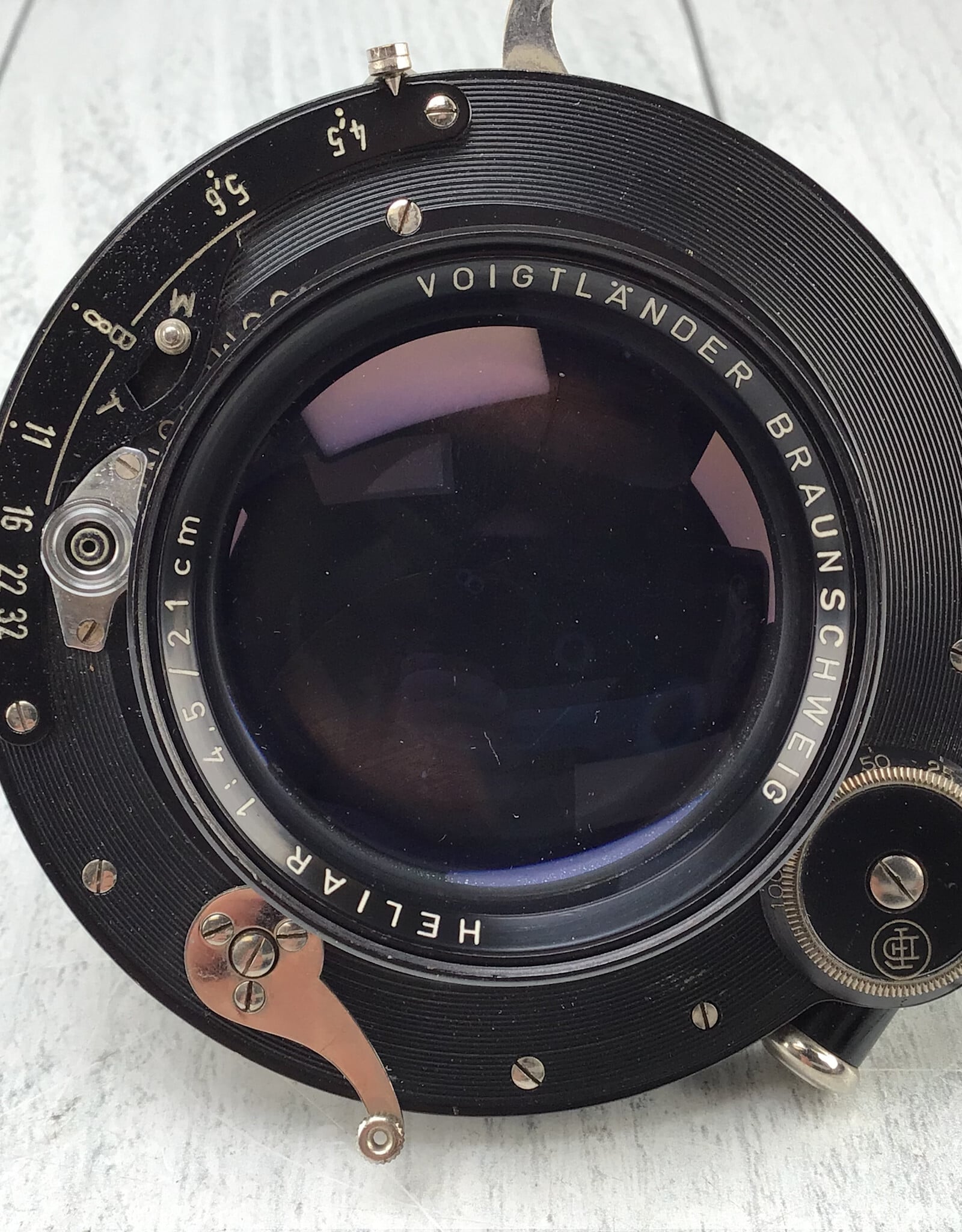 Voigtlander Voigtlander Heliar 21cm f4.5 Large Format Lens Used Good