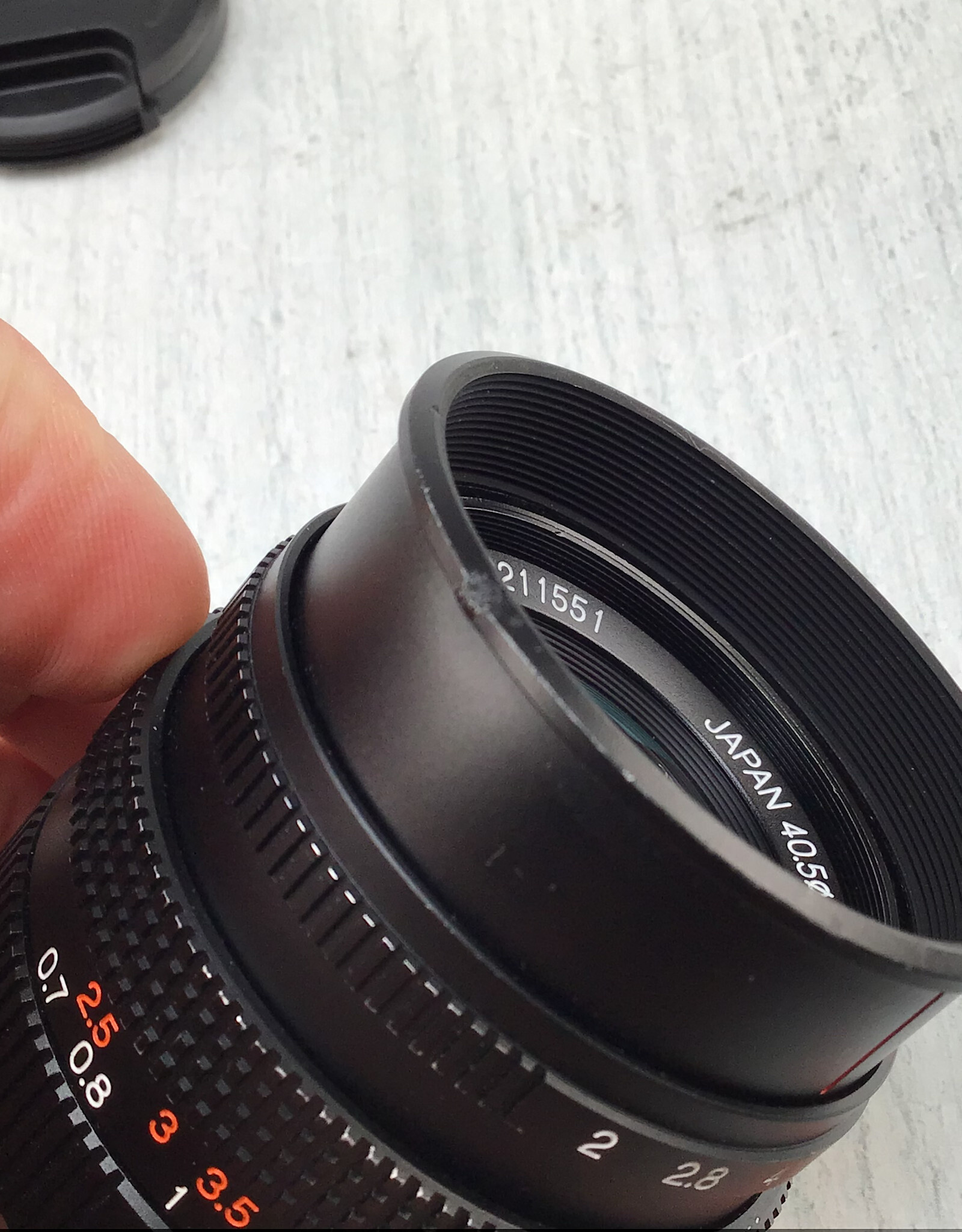 Konica Konica 50mm f2 M-Hexanon Lens Used Good