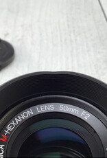 Konica Konica 50mm f2 M-Hexanon Lens Used Good