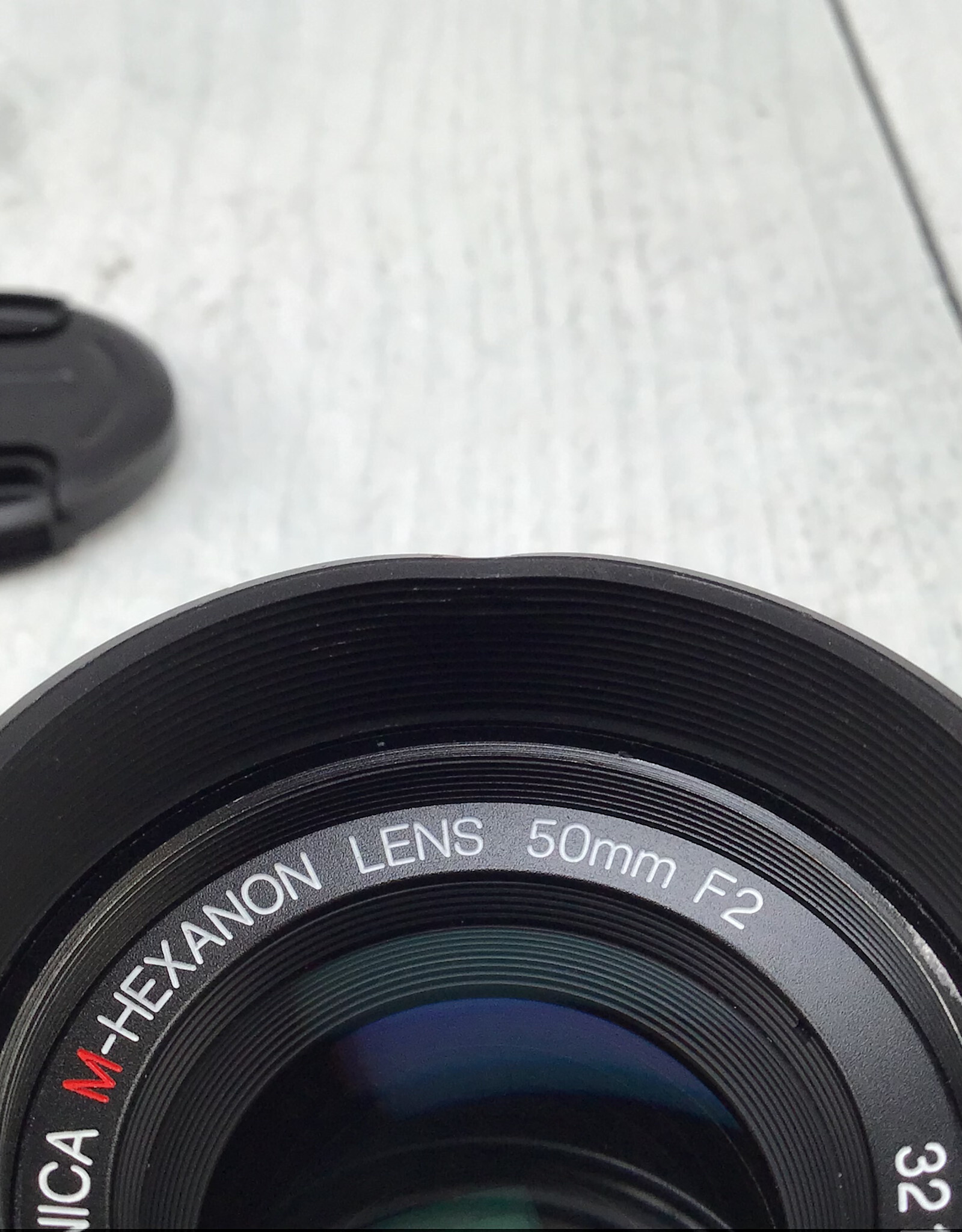 Konica Konica 50mm f2 M-Hexanon Lens Used Good