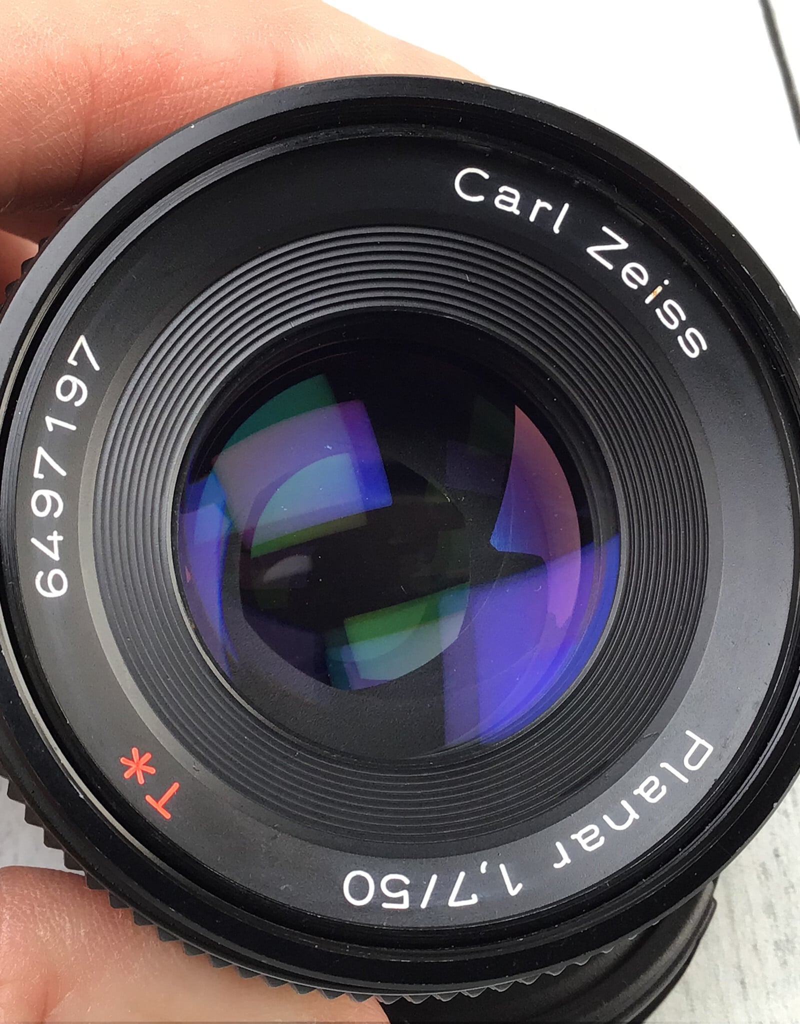 ZEISS Carl Zeiss Planar 50mm f1.7 for C/Y Mount Used Good