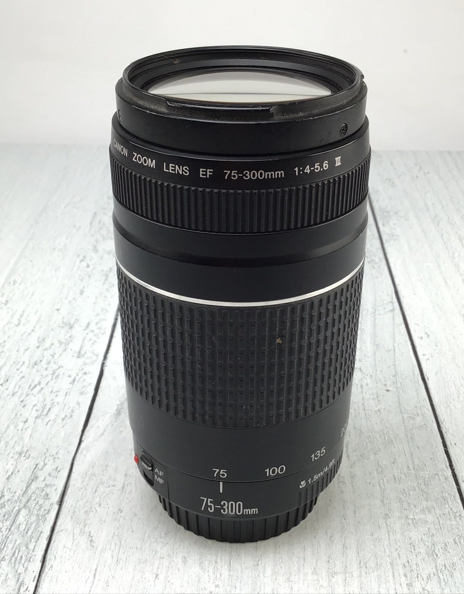 CANON Canon EF 75-300mm f4-5.6 III Lens Used Fair